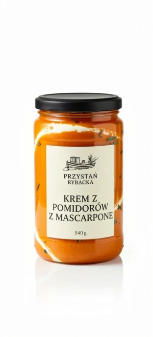 Krem z pomidorów z mascarpone